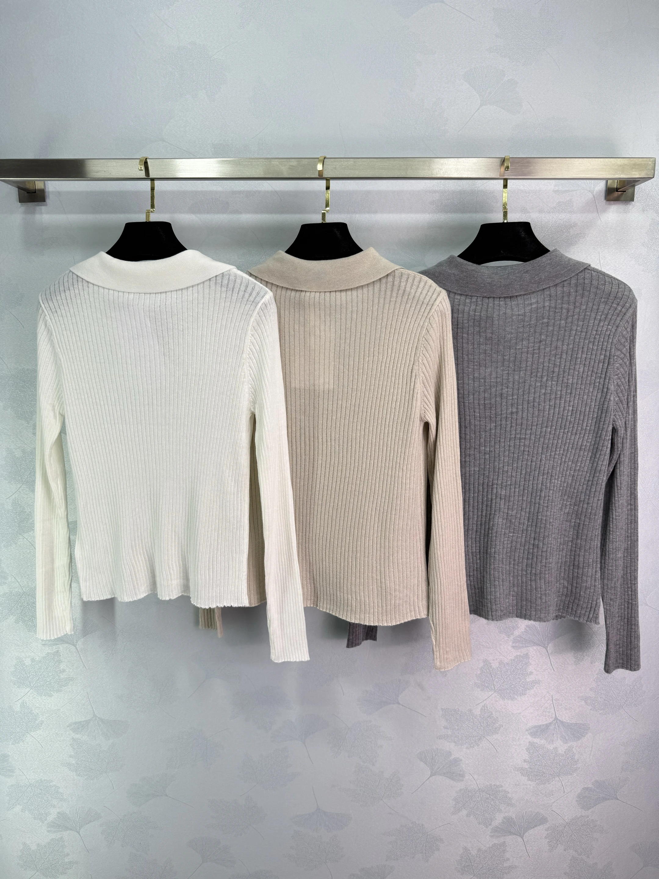 

25 Early Autumn New Polo Collar Knitwear