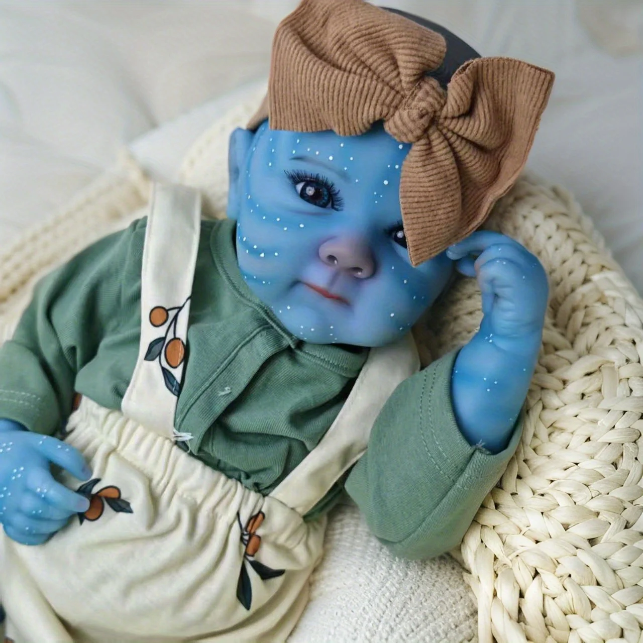 Poupées bébé Reborn réalistes-poupée réaliste en vinyle souple mignon de 20 pouces, poupées bébé de la vie réelle portables (poupée uniquement/pas d'accessoires)