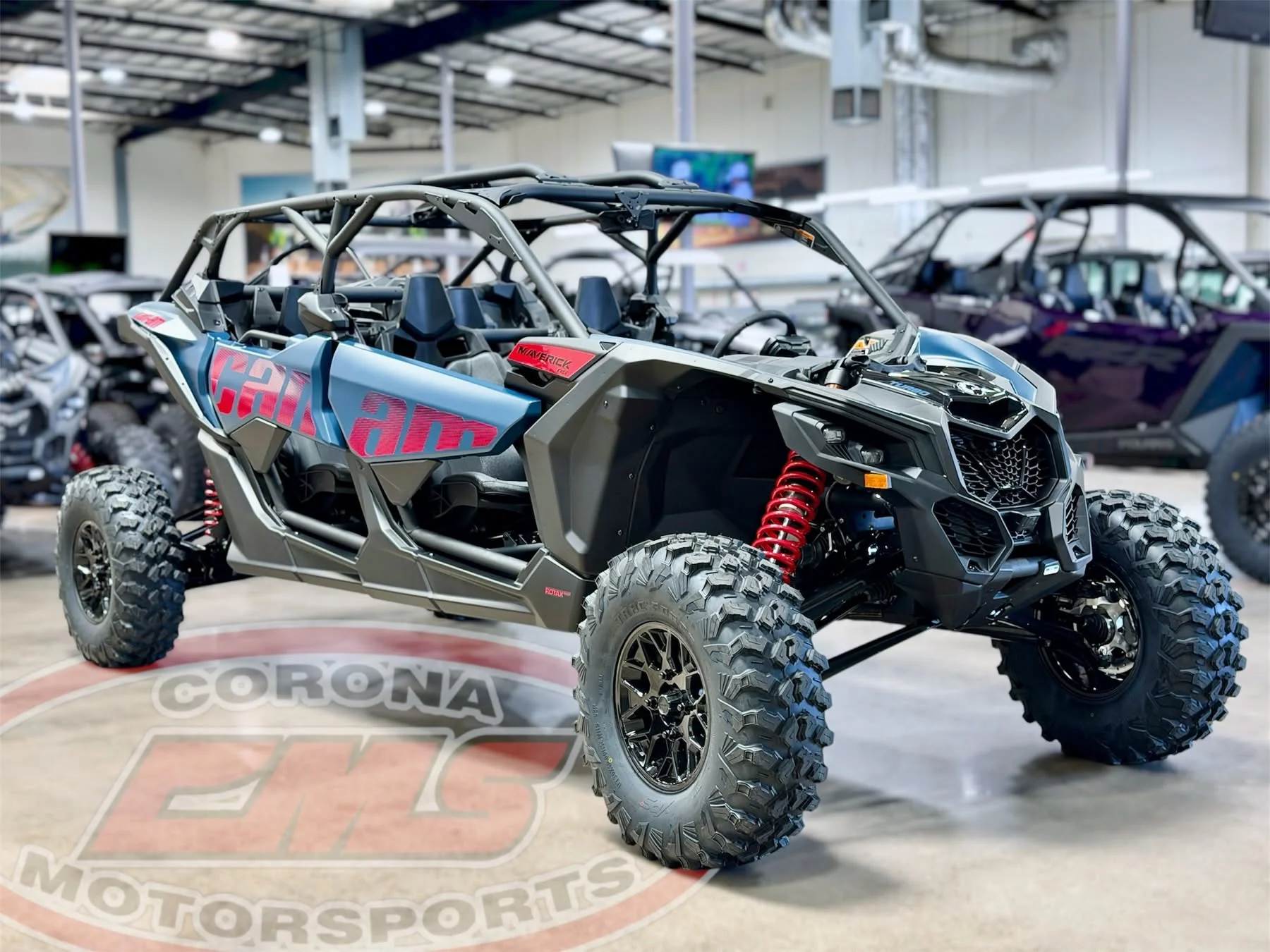 JB NEW 2026 Can-Am Maverick X3 MAX RS TURBO (Dusty Navy) 4-seater UTV