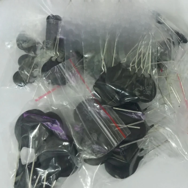 45 SZTUK/LOT Zestaw rezystorów termistorowych NTC 5D-11 5D-15 8D-20 10D-7 10D-9 10D-11 20D-20 33D-7 47D-15 Zestaw rezystorów termicznych — zdjęcie produktu 6