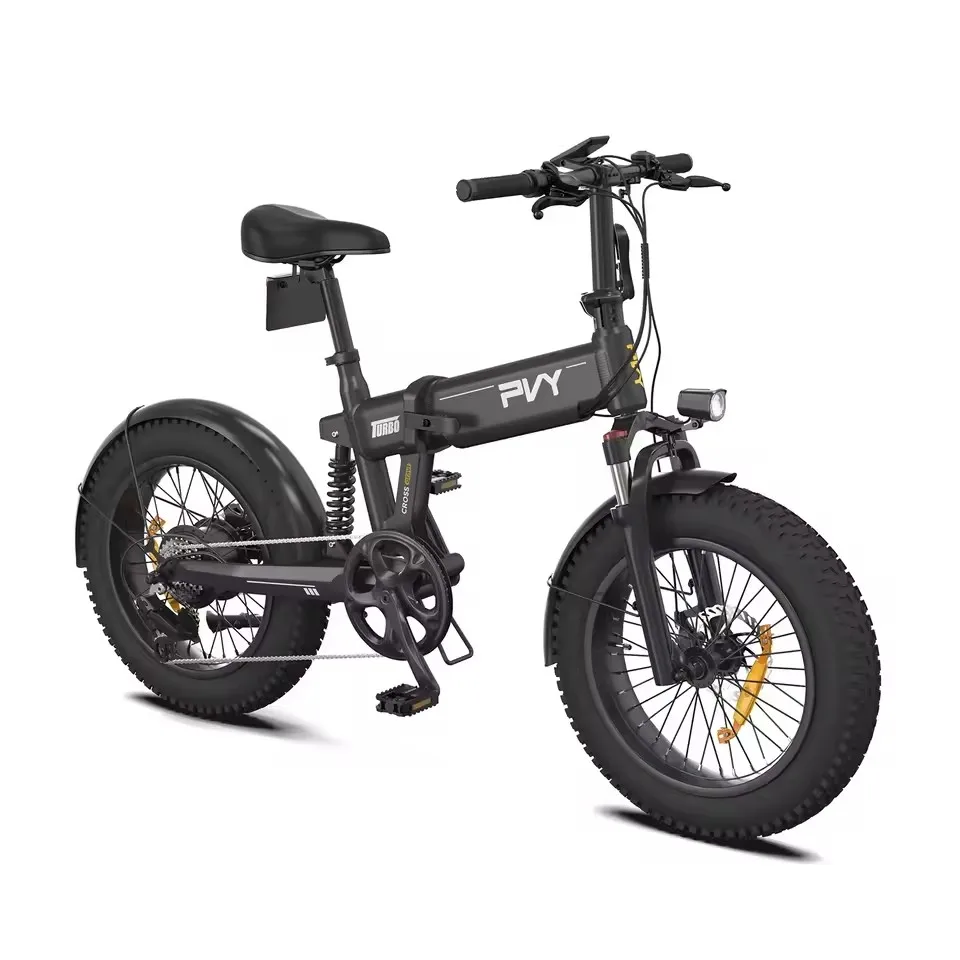 

Adult Electric Bicycle 250W Motor City Electric Bike 48V13H Battery E-bike 20 Inch Fat Tire Ebike