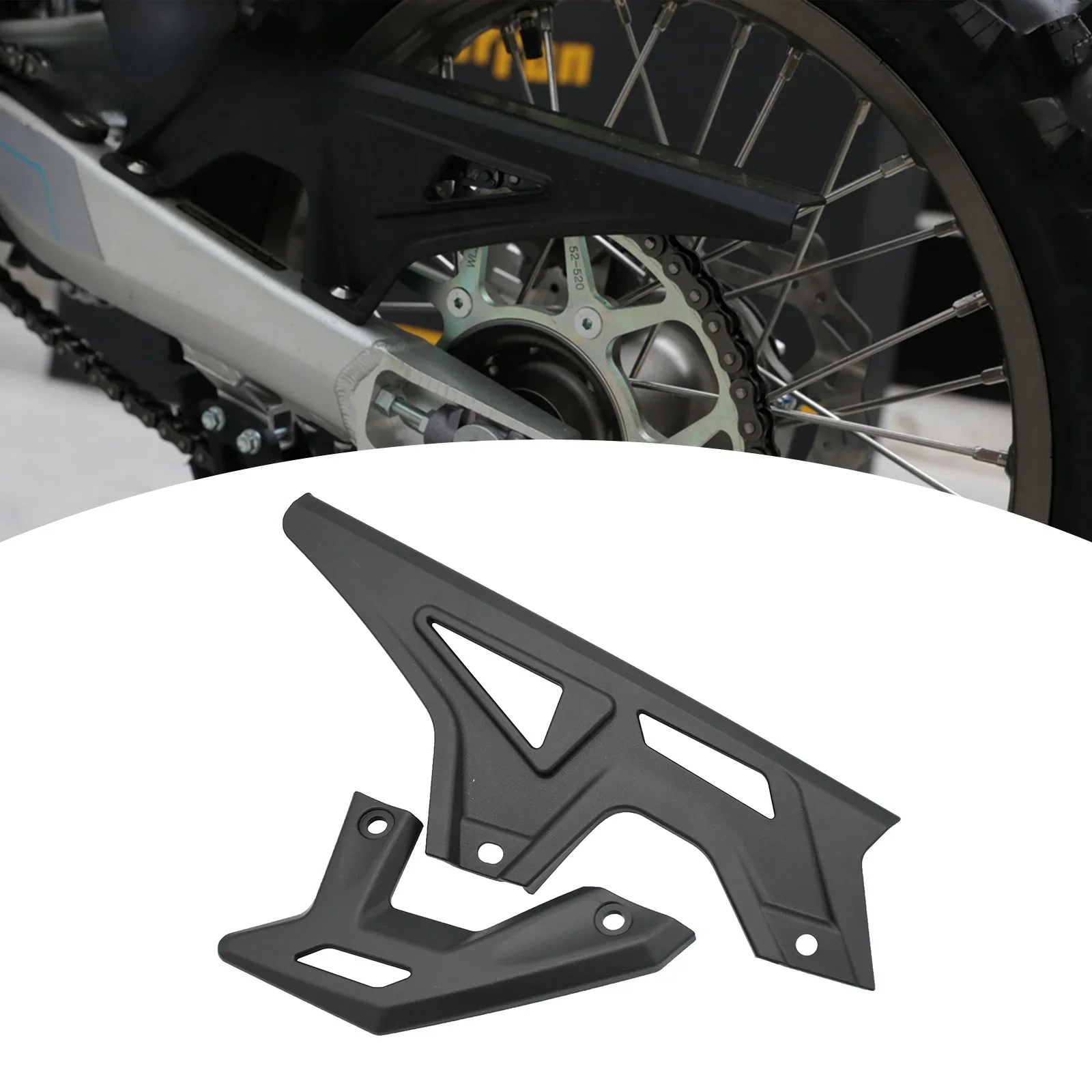 AliExpress Motorcycle Accessories Chain Cover Chain Protection Case Sprocket Guard For Sur-Ron Sur Ron Surron UltraBee Ultra Bee Dirt Bike