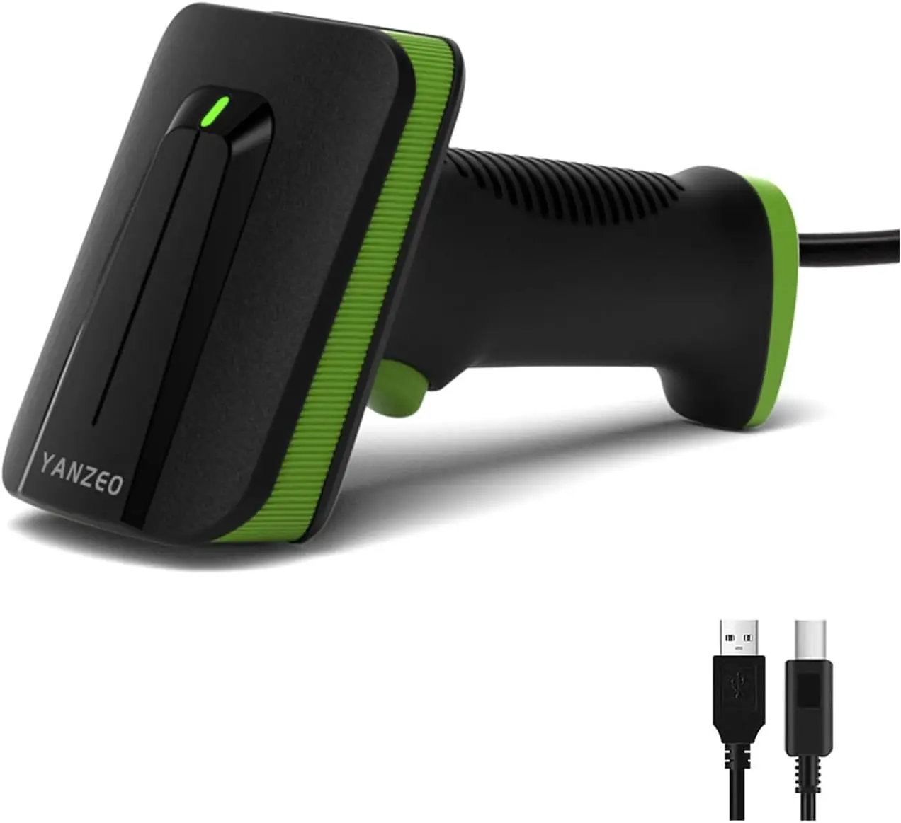 SC2380 Escáner de código de barras con cable USB 2D, escáner de código QR automático Plug&Play, para sistemas Windows, Linux y Android