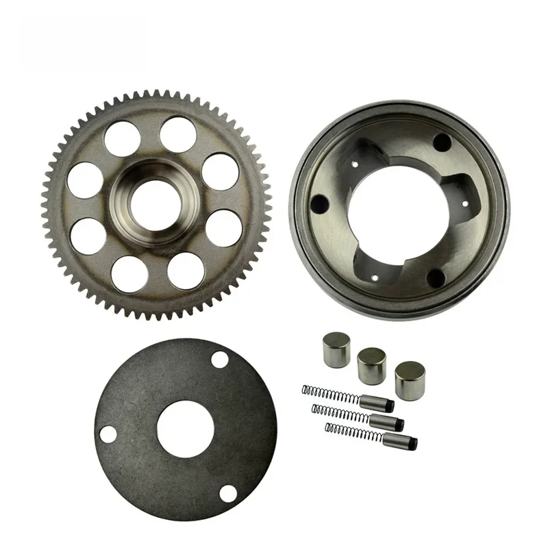 AHL Motocyklowe sprzęgło rozrusznika jednokierunkowego Zespół koła zamachowego Rolka łożyska do Suzuki GN250 GN TU GZ 250 GN250E GZ250 TU250 — zdjęcie 2