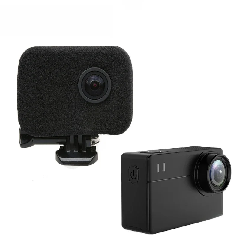 SJ8 szyba przednia gąbka WindSlayer pianka pianka nagrywania pokrywa wiatr Case dla SJCAM SJ8 sj8Plus SJ8Pro SJ8Air akcesoria — zdjęcie 2