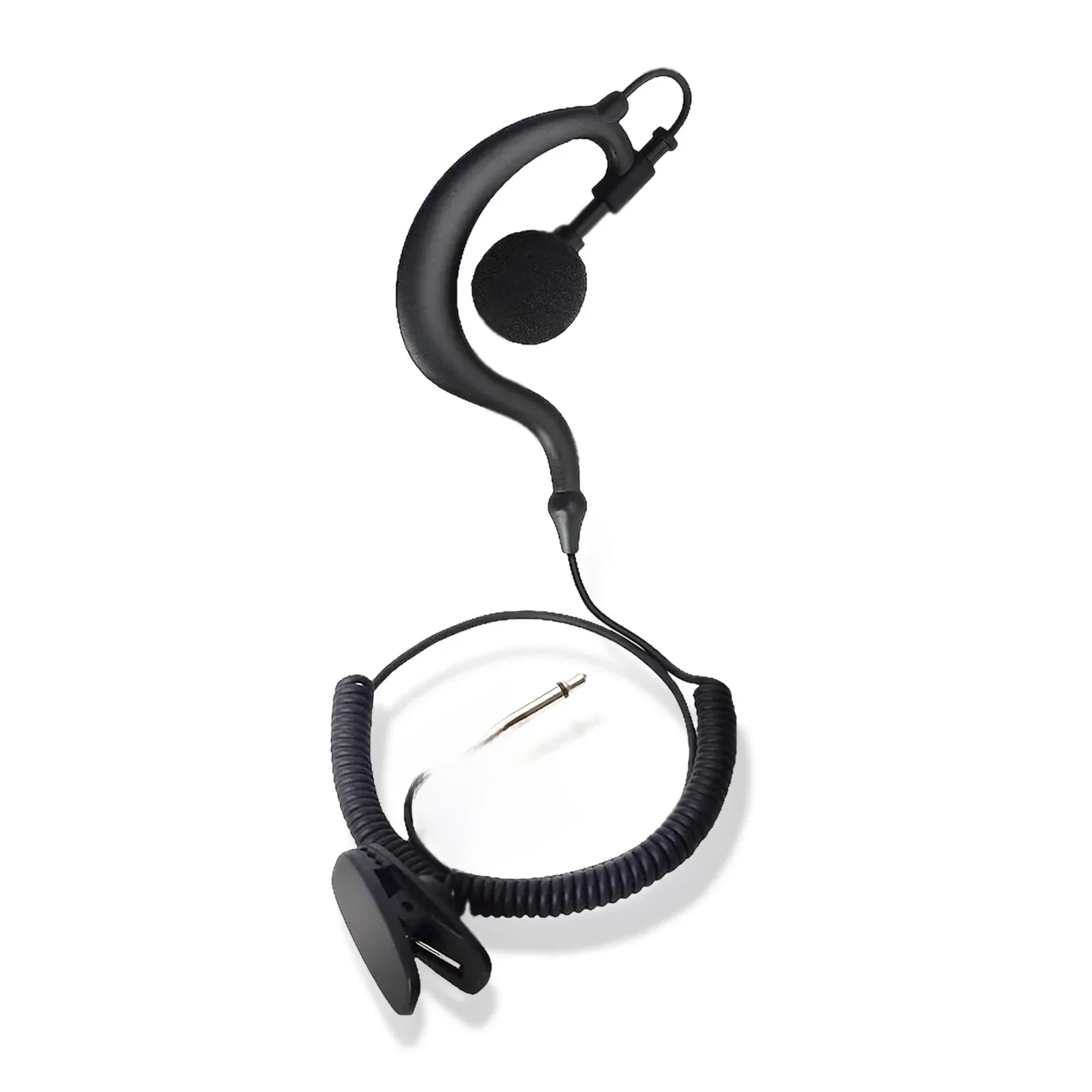 Nowe słuchawki tylko do słuchania Kabel audio Interphone Słuchawki Akcesoria do zestawu słuchawkowego Akcesoria do radia Przewodowa rurka powietrzna Słuchawki 3,5 mm — zdjęcie 2