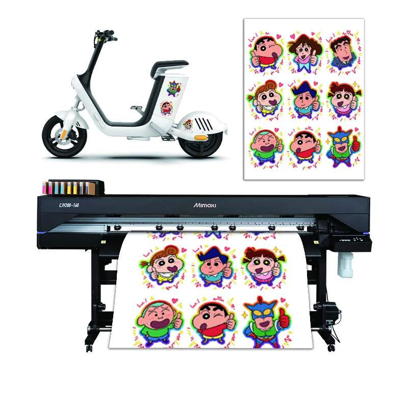 Digital Ecosolvent Solvent Head Inkjet label printing printer for Flexible Label Audley Vinyl label printing printer