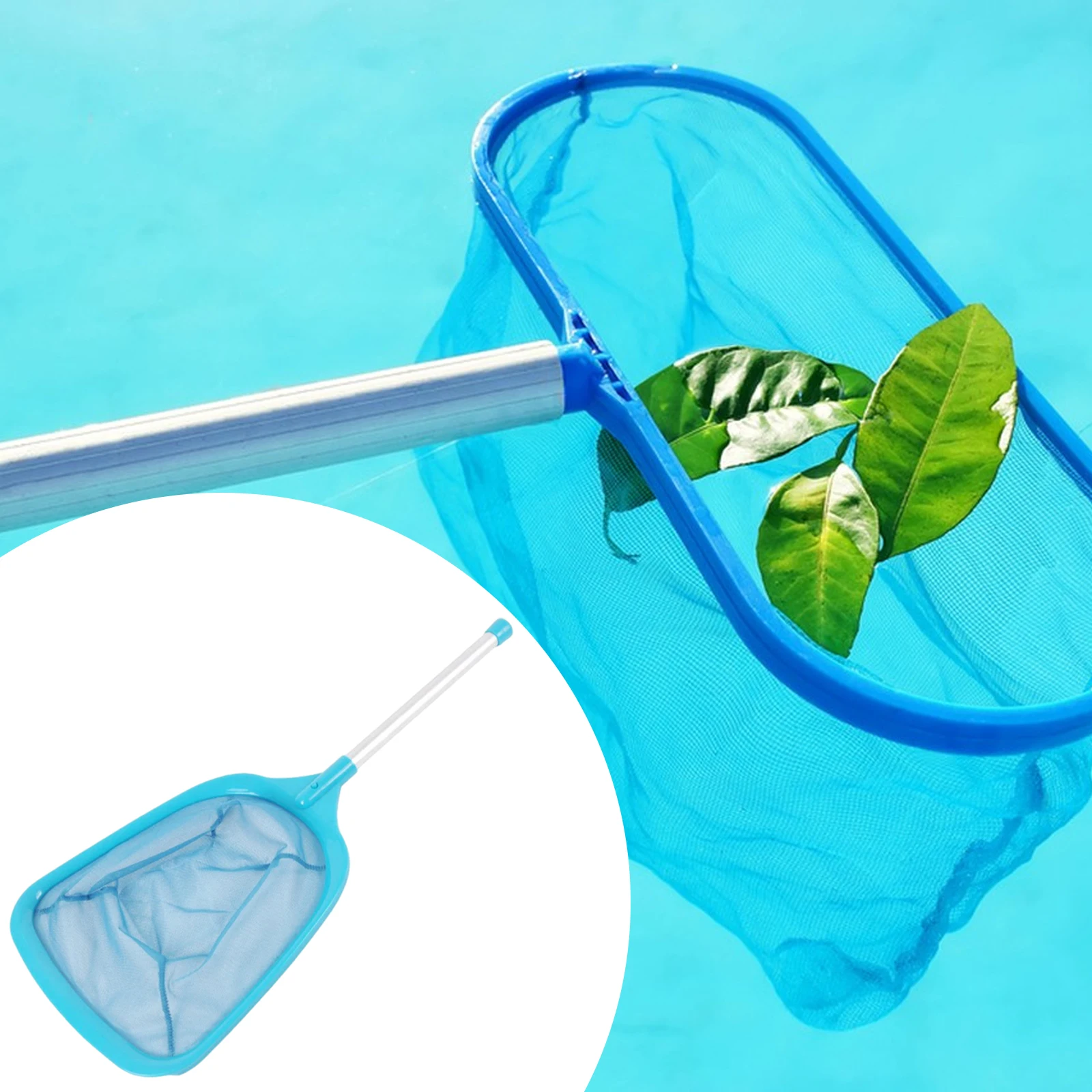 

Профессиональная легкая сачка-скиммер из полипропилена для сбора мусора и листьев в бассейне, СПА, пруду, джакузи