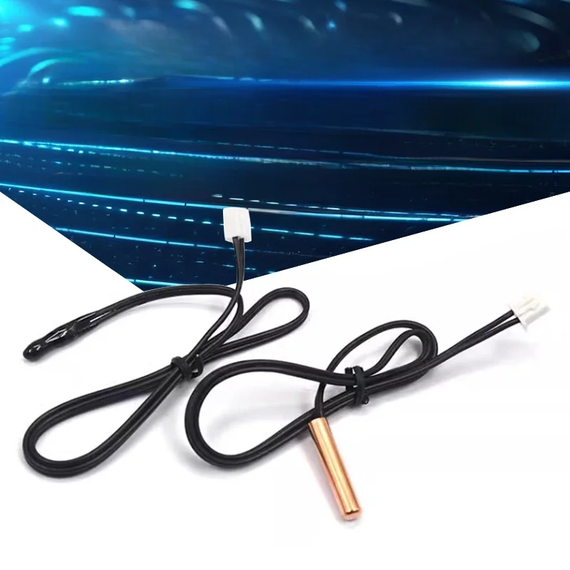 Capteur de température de climatisation 5K 10K 15K 20K 25k 50K, capteur de Tube de climatiseur, tête en caoutchouc, tête en cuivre