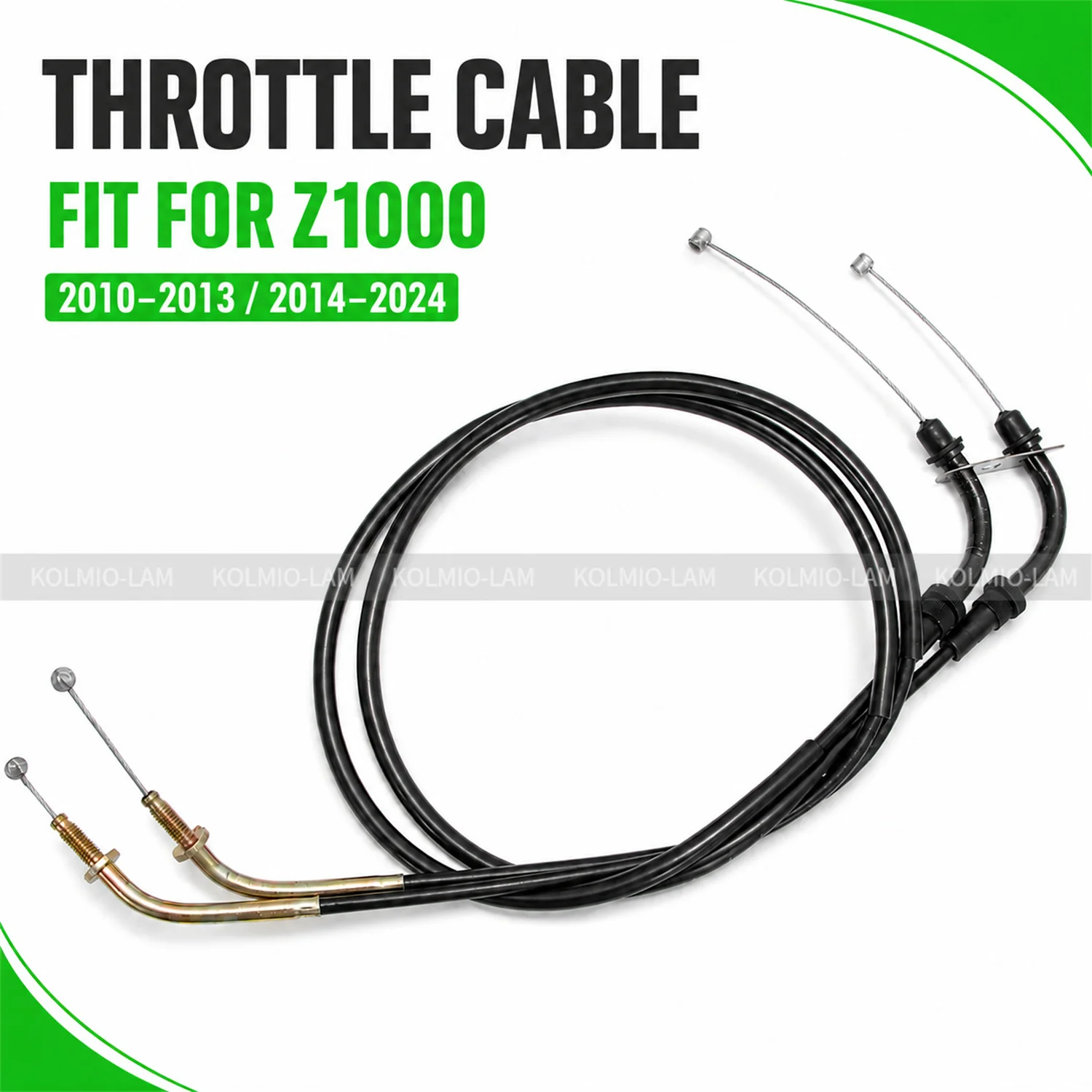 Fit For Kawasaki Z1000 2010 - 2013 2014 - 2024 Z 1000 Motorcycle Accessories Throttle Wire Cable Line