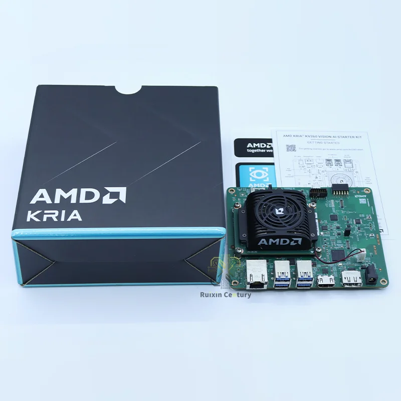 FOR AMD Xilinx SK-KV260-G KV260 Vision AI Starter Kit Zynq UltraScale+ MPSoC 4GB DDR4 Multi-Camera Evaluation Board