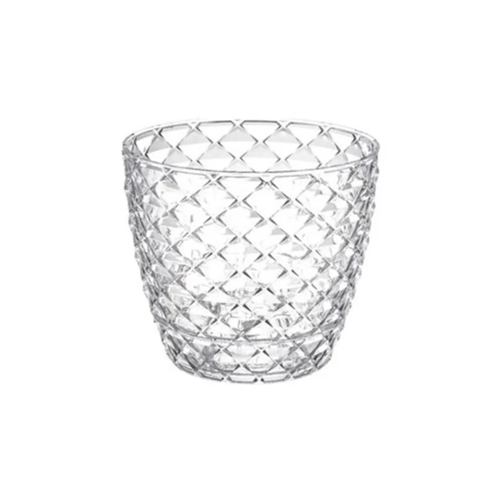 2 pcs big size Orchid Flower Pot Crystal orchid Pot with Plate 5 Liter FLOWER POTS transparent crystal orchid flower pot quality