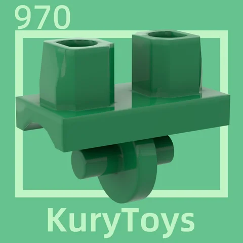 Kury Toys пластиковые блоки для сборки, 100 шт - развивающий конструктор — изображение товара