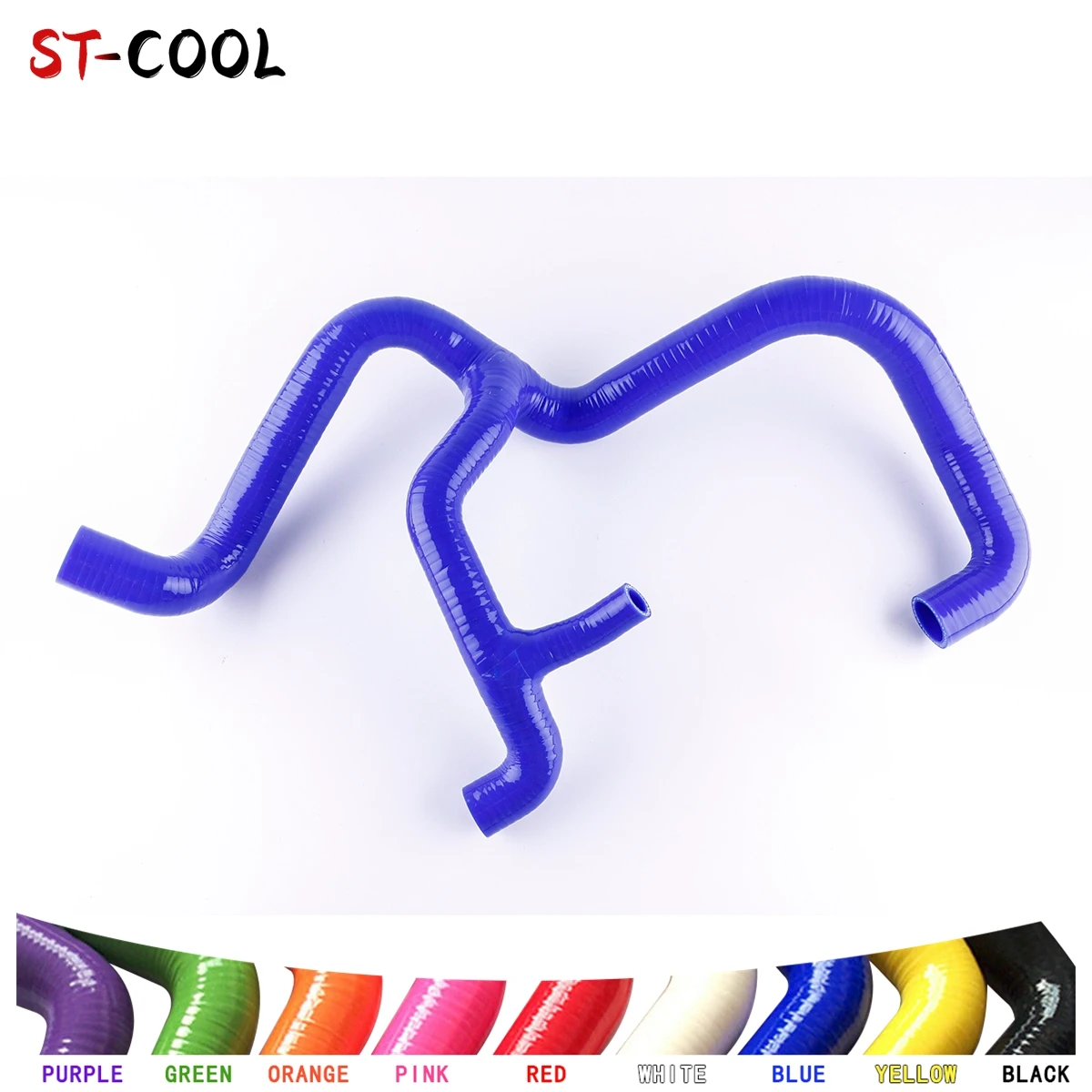 

For Volkswagen VW Golf MK3 Jetta Cabrio 2.0L 1993-1999 1994 1995 1996 1997 1998 Upper Radiator Silicone Hoses Kit Piping 1Pc