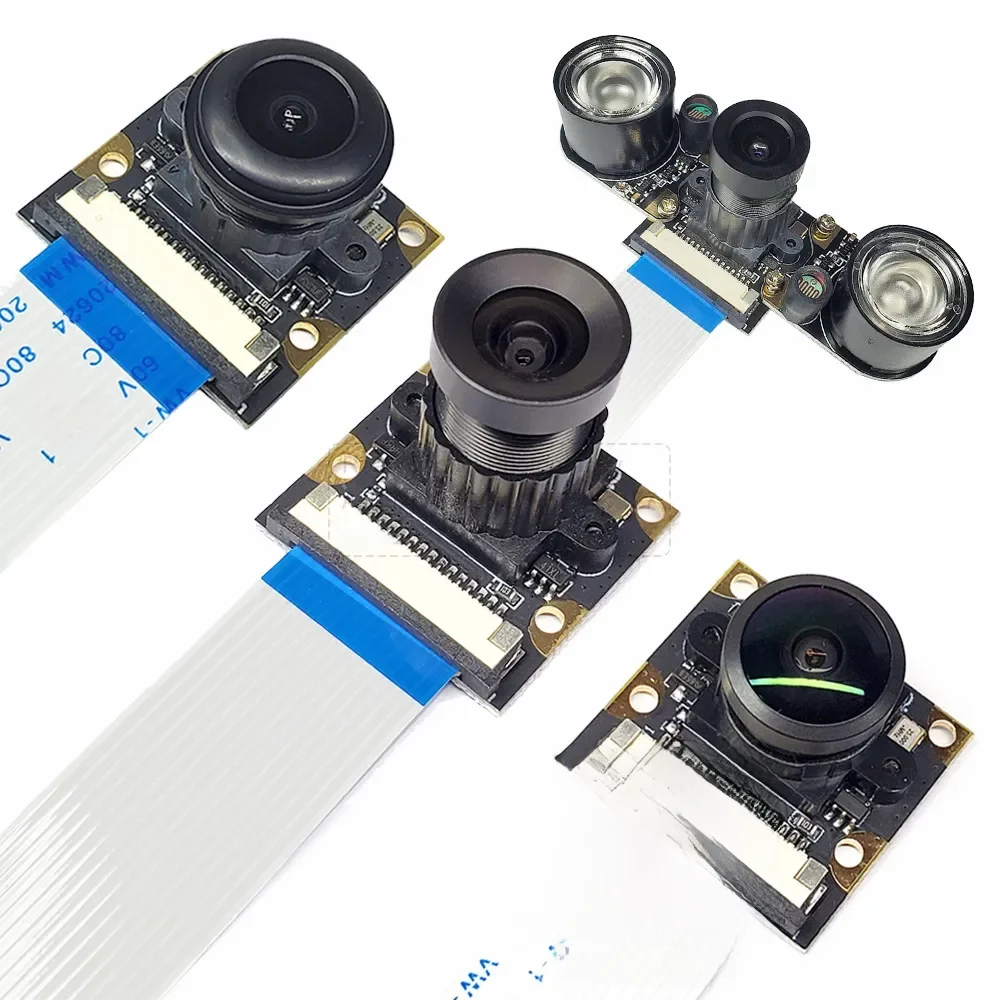 OV5647 Moduł kamery dla Raspberry Pi 3B 4B 3B+ Regulowana ostrość 120 130 200 160 stopni 3,6MM HD 5 milionów pikseli Night Vision — zdjęcie produktu 7