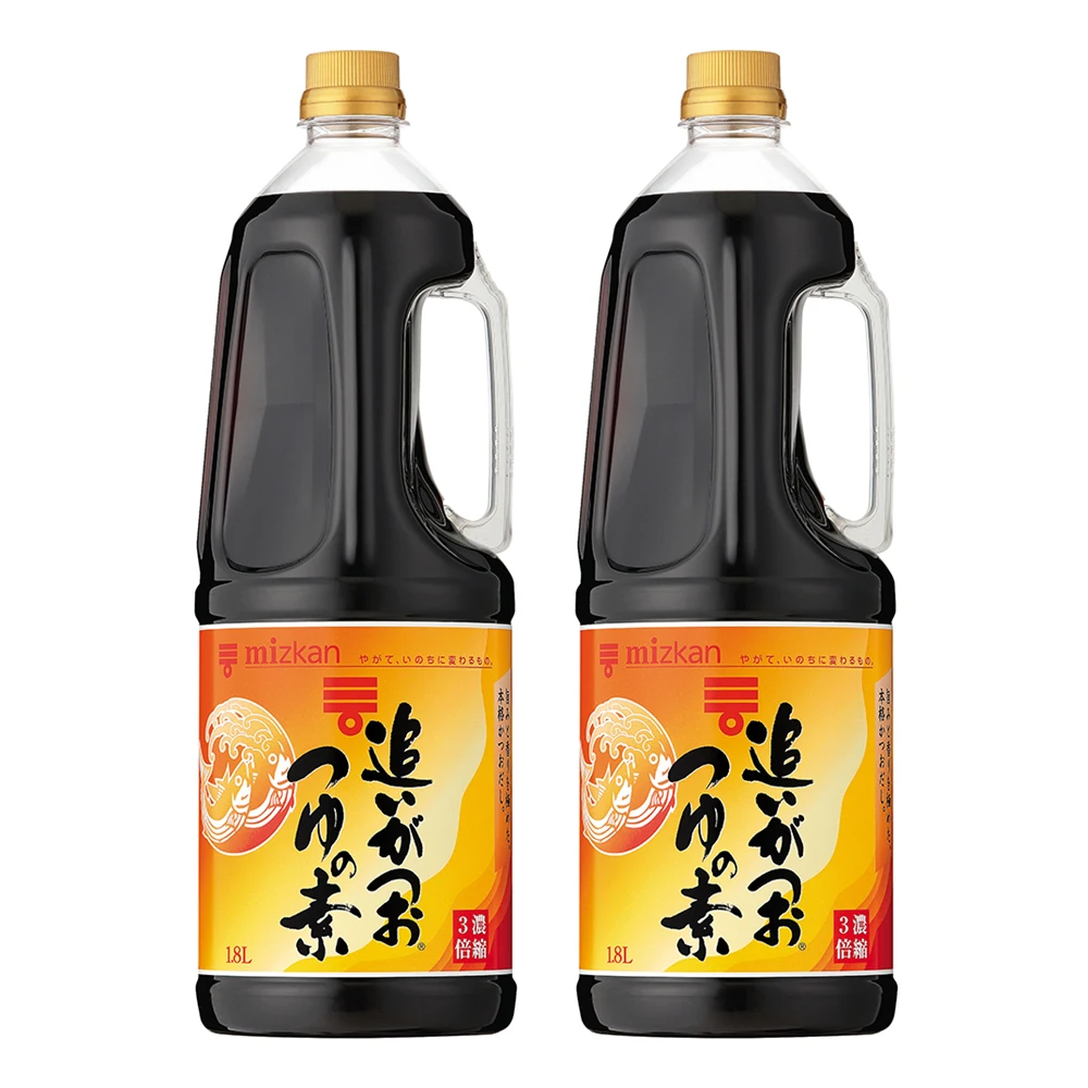 [Official Import Company] 3 times concentrated tsuyu 1.8L x 2 pieces