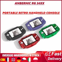 RG34XX Handheld Game Console 3.4inch IPS Screen Linux 64-bit System RG 34XX 32G Retro Video Game Players WiFi PSP Gift