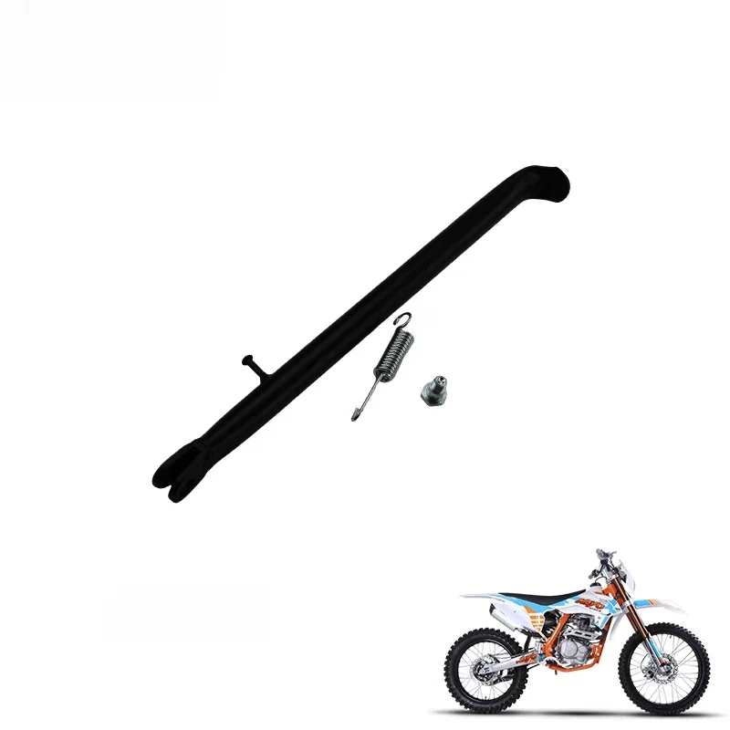 AliExpress LINGQI Motorcycle Scooter Kickstand Foot Side Support Full Body Parts Non-slip Black For 125cc 110cc 140cc Dirt Pit Bike