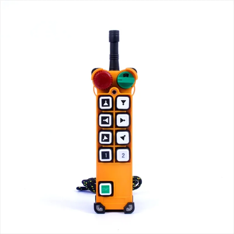 TELECRANE F24-8D Wholesales Industrial Remote Controller 6 Double Speed Buttons Switches AC220V 380V36V Hoist Crane Lift