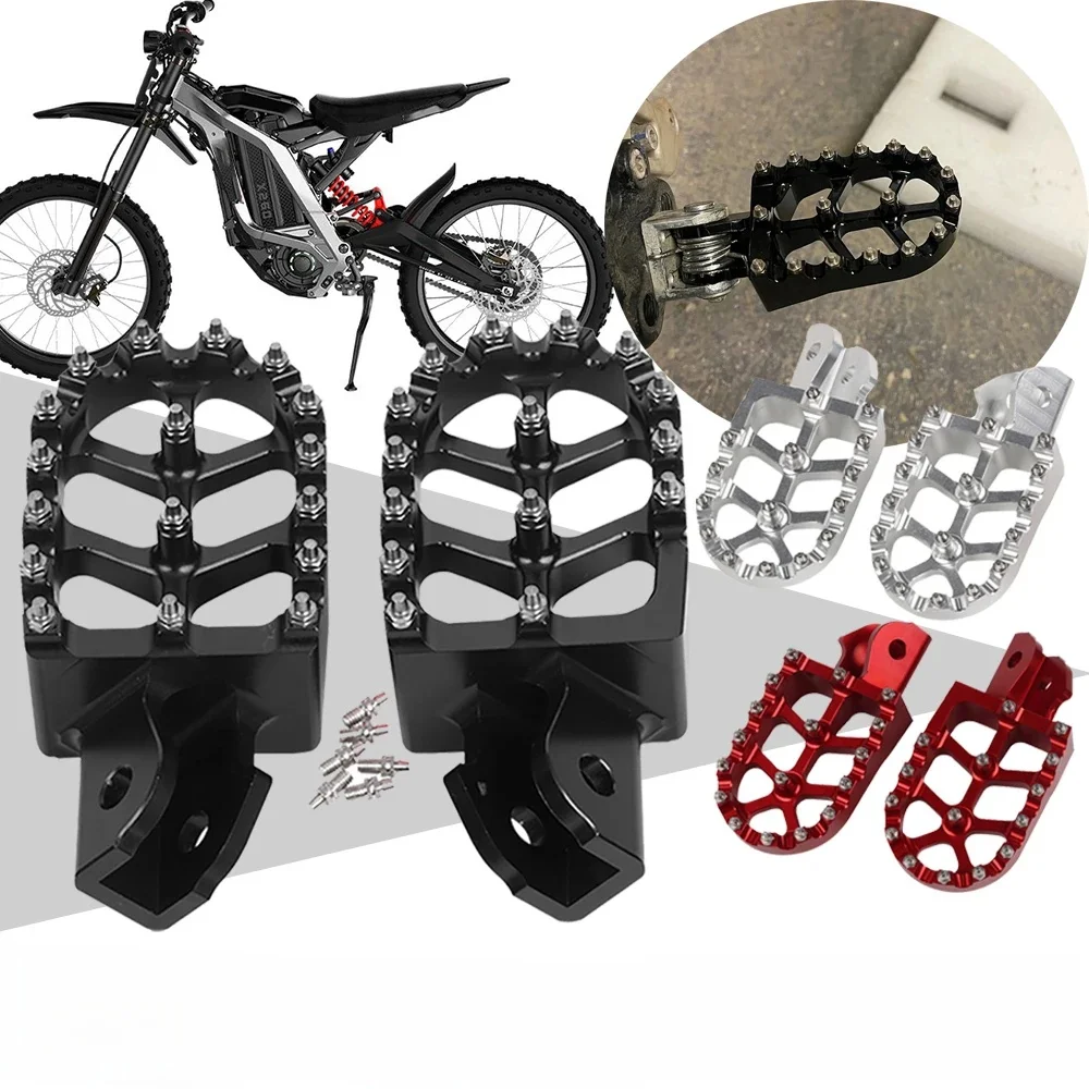 AliExpress NONE For Kawasaki KDX200 KDX 200 Segway Dirt eBike X160 X260 X 160 260 Motorcycle Accessories Footrest Footpegs Foot Pegs Rest Pedal