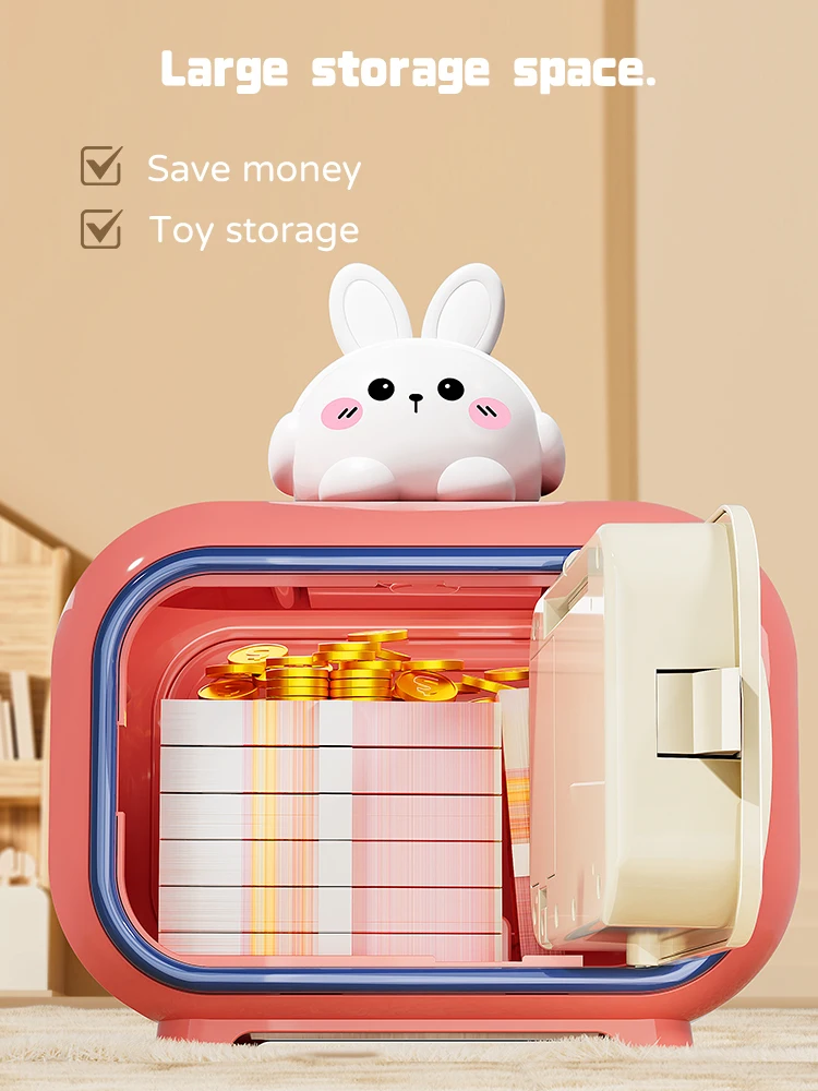 Elektroniczna skarbonka Pos Savings Piggy Bank Kids Deposit Machine Cash Coin Password Mini Safe ATM Money Box Education For Children Gifts