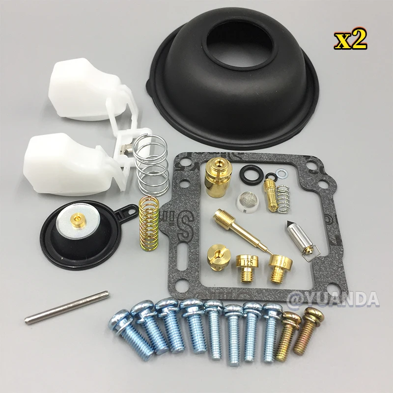 طقم إصلاح المكربن ، غشاء ، عوامة هوائية ، مناسبة لياماها XV1100 من-Virago XV