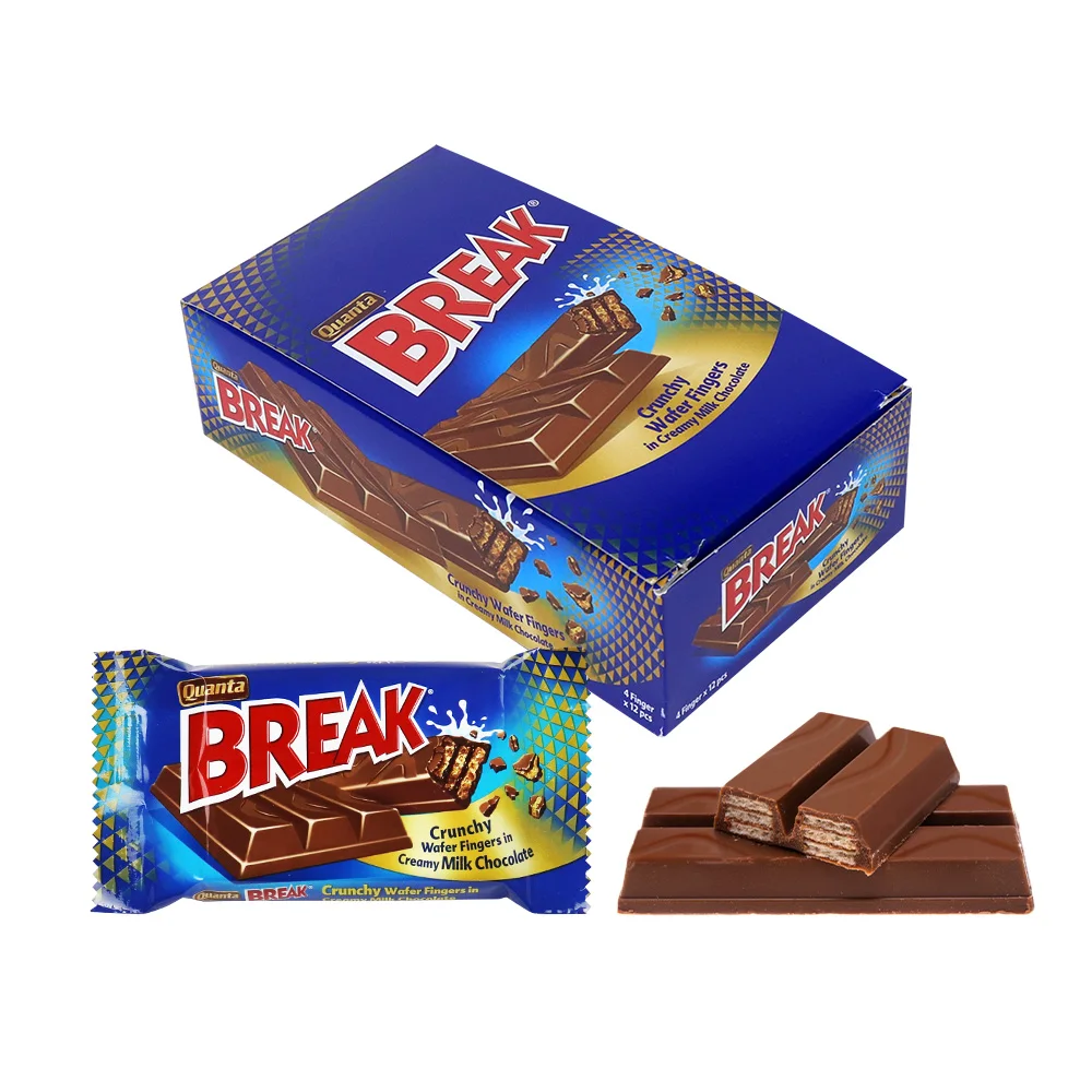 Qanta break 4F chocolate 25g x 12 pieces