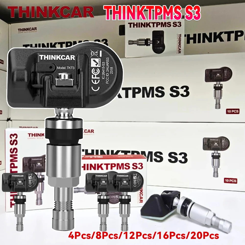 thinkcar-thinktpms-s3-for-gm-vw-bmw-benz-4pcs-tpms-sensor-support-programming-car-tire-pressure-monitoring-sensor-315mhz-433mhz