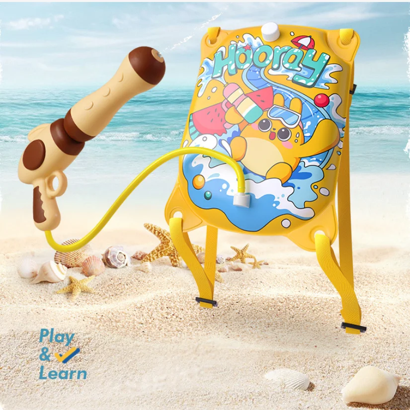 

Children Summer Water Gun Outdoor Beach Water Gun Toys Backpack Water 1(pc)