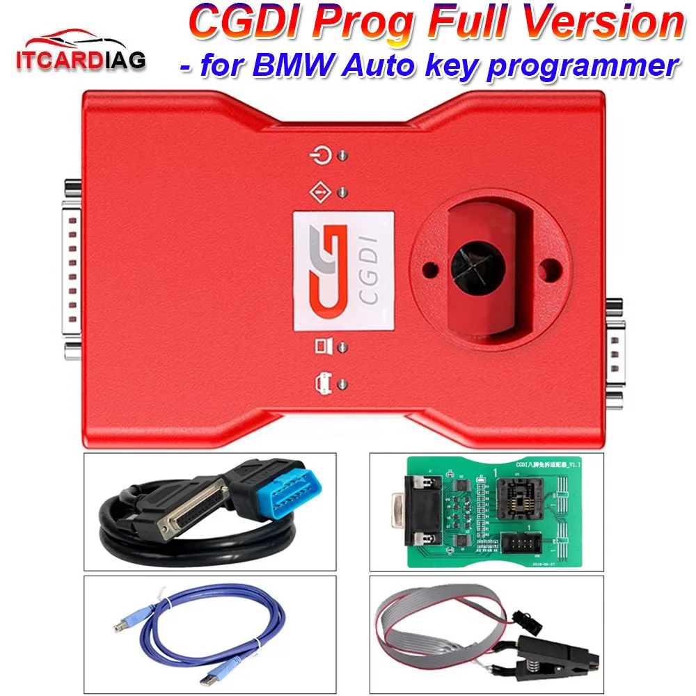 

Full Version CGDI Prog for BMW MSV80 Auto key programmer + Diagnosis Tool + IMMO Security 3 in 1 Add for BMW FEM/EDC Functions