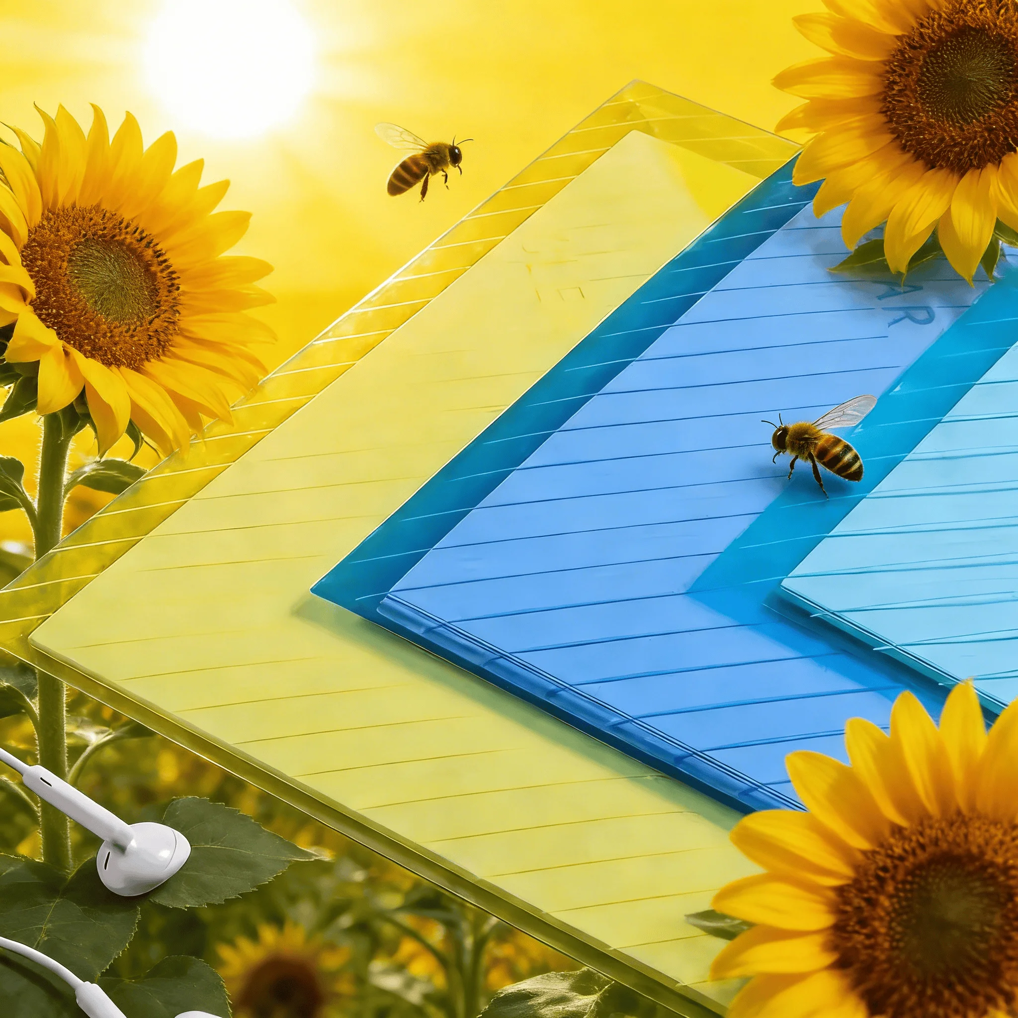 Assorted Colors A4 File Folders 5-Pack - Foldable, Multi-Use Document Organizer for Home & Office