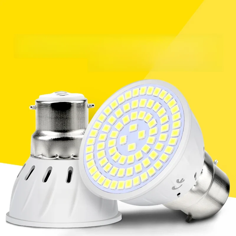 GU10 LED Bulb E27 Spotlight E14 Ceiling Lamp MR16 Chandelier Bulbs GU5.3 Home Living Room Bedroom Lighting Cold/Warm White B22