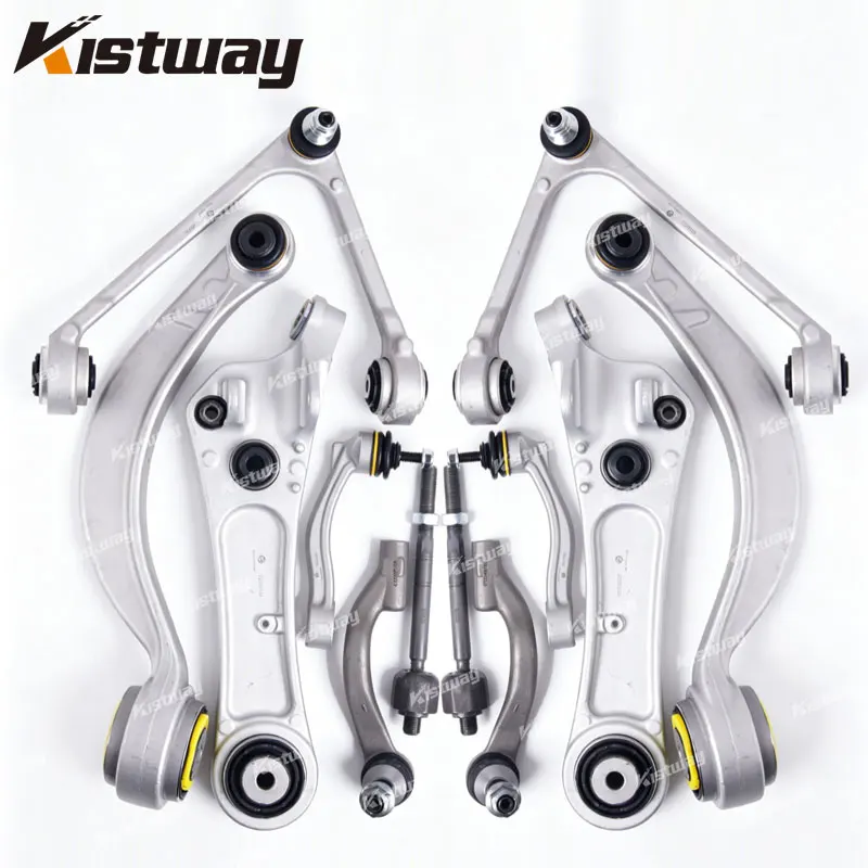 12PCS Front Suspension Control Arm Kit For Jaguar F-TYPE X152 2WD C2P16948 C2P16949 T2R5950 T2R5962 T2R5102 C2D24220