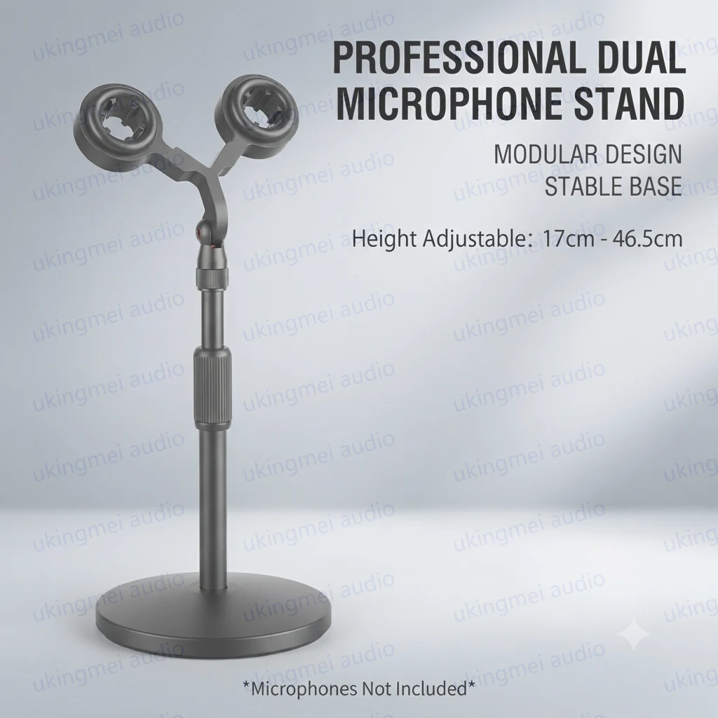 VIP55SM Dual Microphone Instal - đánh giá và giá Microphone Shock Mount Universal