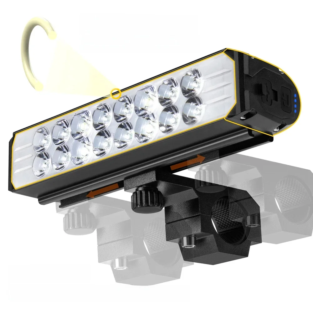 AliExpress SHIZIWANGRI Alloy Bicycle Light Set High Brightness 6000 LM 10000mAh Cycling Lights IPX5 Waterproof MTB BMX Road Bike Headlight