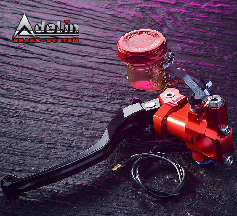 Racing Bike Brake Adelin ADL-ARC-1 Forged Aluminum Hydraulic Clutch Master Cylinder Brake 15mm Piston Motorcycle 22mm Lever