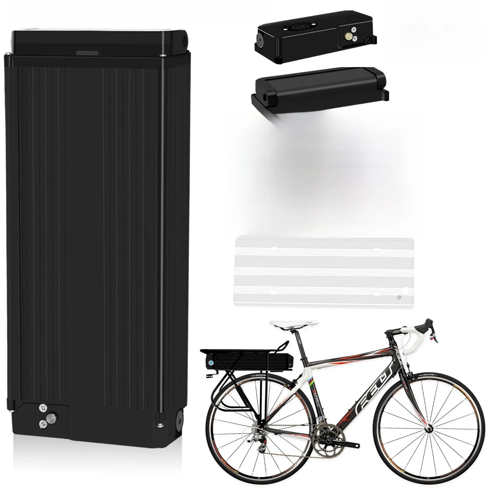 AliExpress MAX 91pcs 18650 Cells 60PCS 21700 Cells Rack Battery Case EBike Battery Box Ebike Case for ebike battery