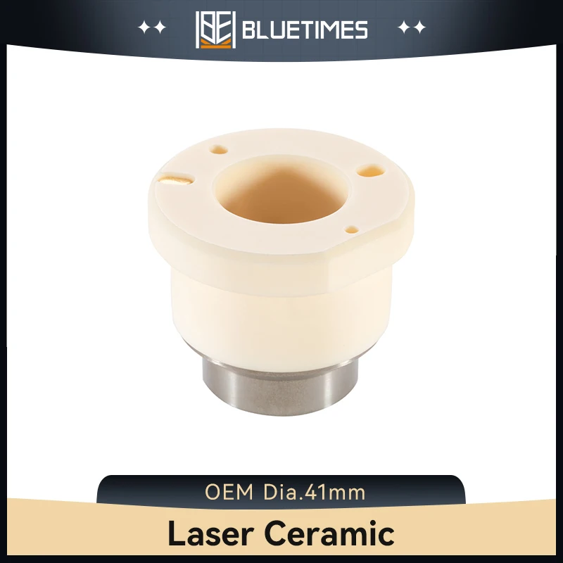 Bluetimes OEM Laser Ceramic Holder Ring For Fiber Cutting Machine D41 mm  Fiber Laser Nozzle