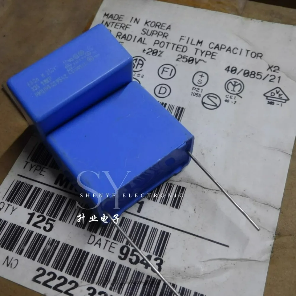 5pcs/lot MKP335 0.68uf 250vAC 680nf u68 684 M Brand New 27.5mm Film Capacitor 222233514684