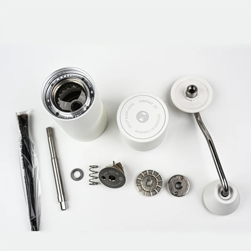 TIMEMORE Chestnut C3 Manual Coffee Grinder Portable Pour over Espresso Grinder S2C Burr Inside Hand Grinder With Double Bearing