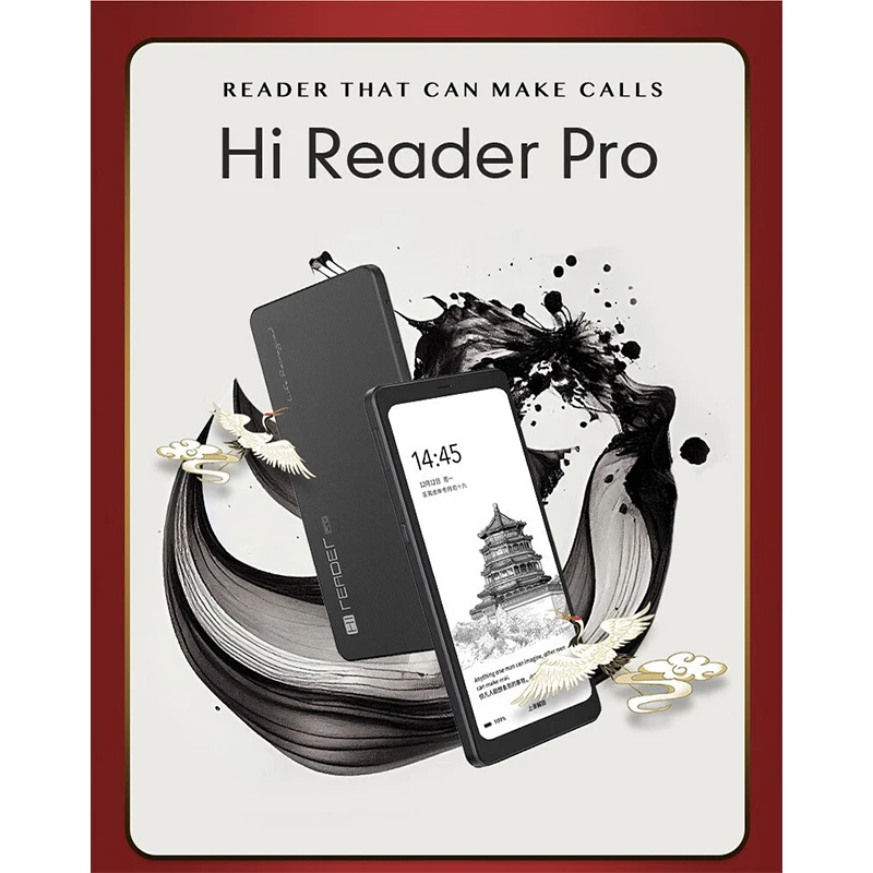 Электронная бумажная книга Google play Hisense Hi Reader Pro Eink Screen Ereader 6,1 дюйма 4G + 128G 300ppi 7,5 мм 4000 мАч 183 г