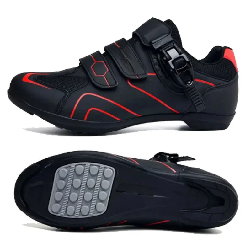 AliExpress NONE Men Cycling Shoes Flat Pedal MTB Shoes Non-slip Rubber Speed Road Bike Sneakers Women Racing Cleatless Mountain Bicycle Footwear