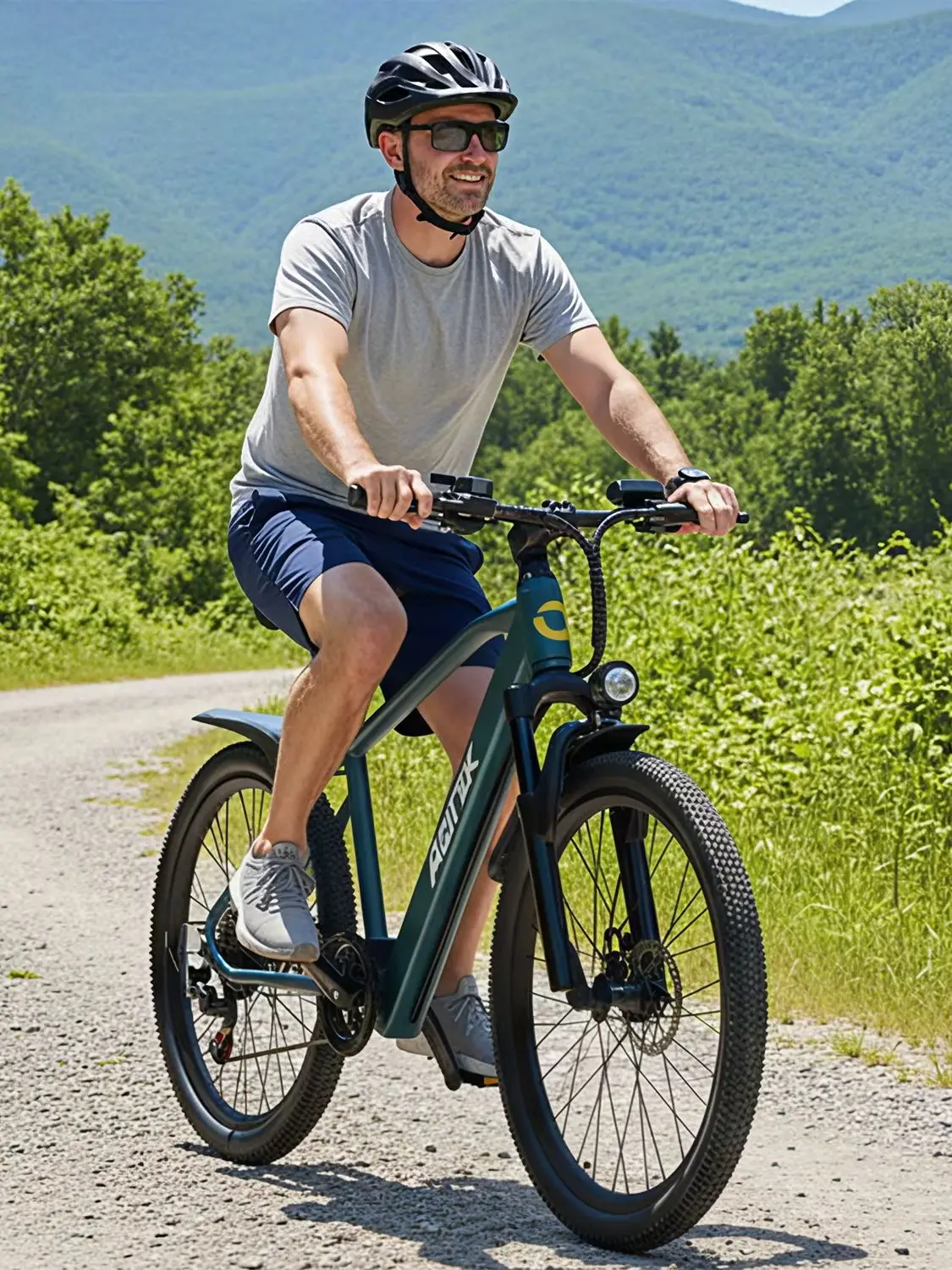 Aairsk GT300 Elektrofahrrad für Erwachsene - 250 W Motor, 36 V 10 Ah Batterie, 26-Zoll All-Terrain-Reifen.