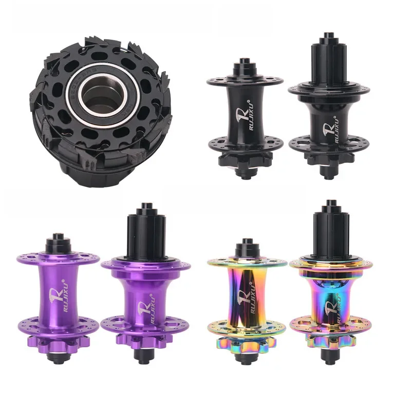 AliExpress 9 Pawls RUJIXU MTB Bicycle Hubs 32 Holes  450 Gears Loud Noise Hub Sealed Lubricated Bearings Rear Hub HG 8 9 10 11 12 Speed