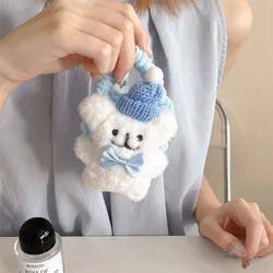 Cute Plush Headphone Case for Apple Airpods Cartoon Furry Anti-drop Kawaii 4 3 2 1 Pro 2