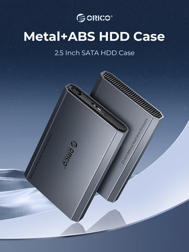 Imagen 2 del producto ORICO-carcasa de disco duro externo tipo C de 2,5 pulgadas, carcasa de aleación de aluminio y ABS, diseño de disipación de calor para Macbook Style, 5Gbps