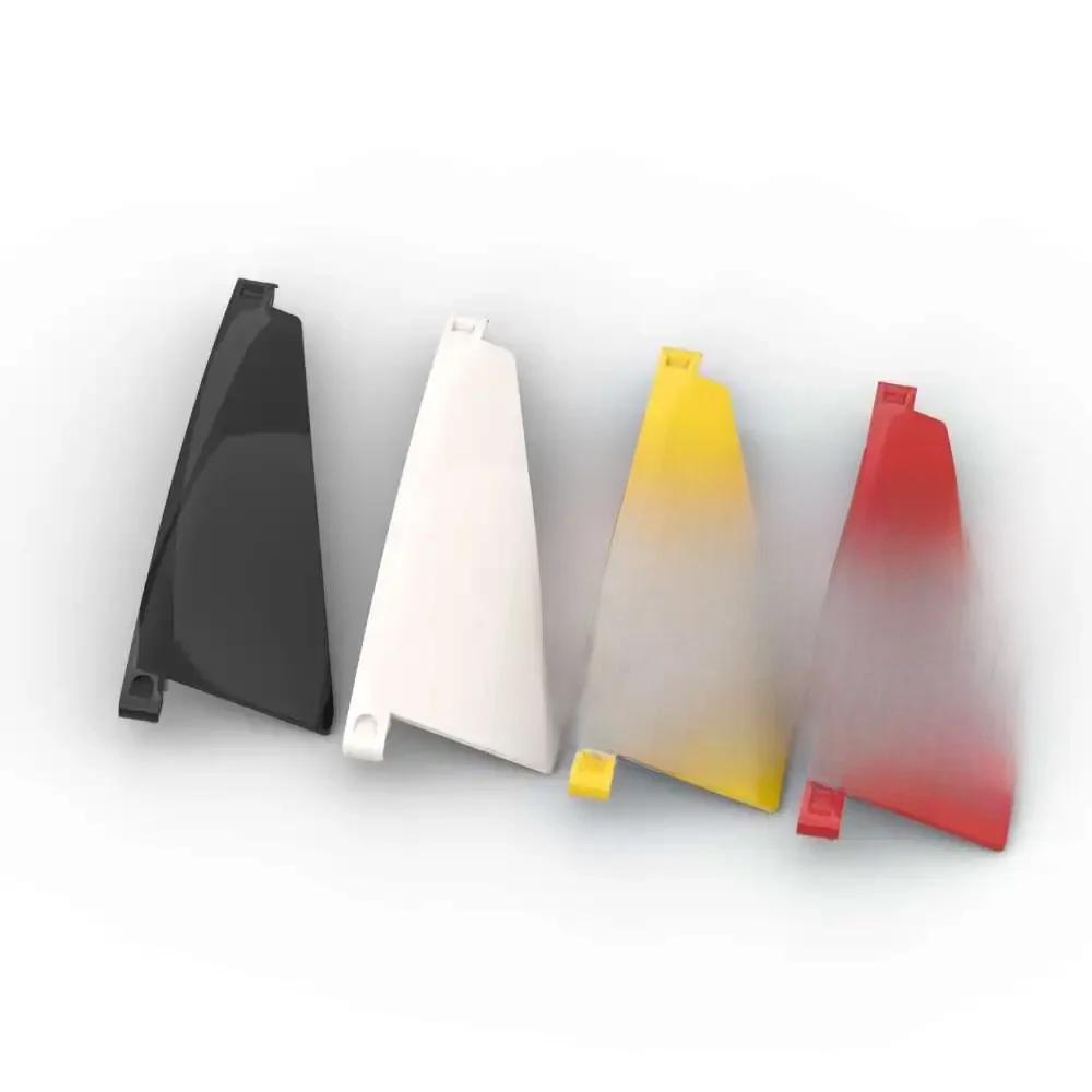 MOC 1 pièces 4446 panneau incurvé # Kit de blocs de construction coniques droits 5x13, véhicule cranté, particules de briques, jouets à assembler, cadeaux d'anniversaire, 54