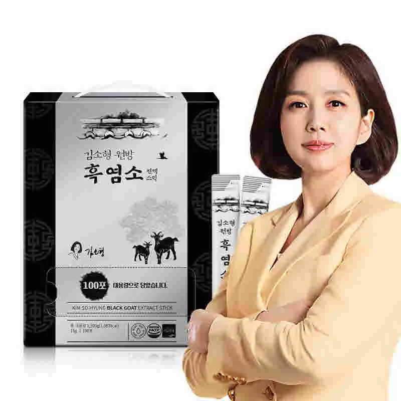 Kim So-Hyung One-room Black Goat Jin Stick 15G x 100 Po