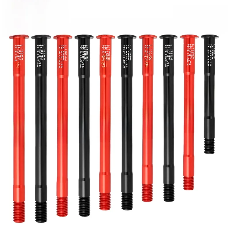 AliExpress MUQZI MTB Thru Axle Road Bike 12mm Hub Thru Axle 12x100 12x142 12x148 Hub Skewers M12x1.75 122 166 171 175 180 192mm