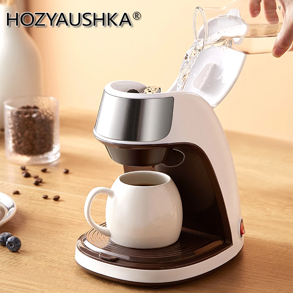 

American drip coffee machine, HOZYAUSHKA, Small and portable, semi-automatic coffee machine,